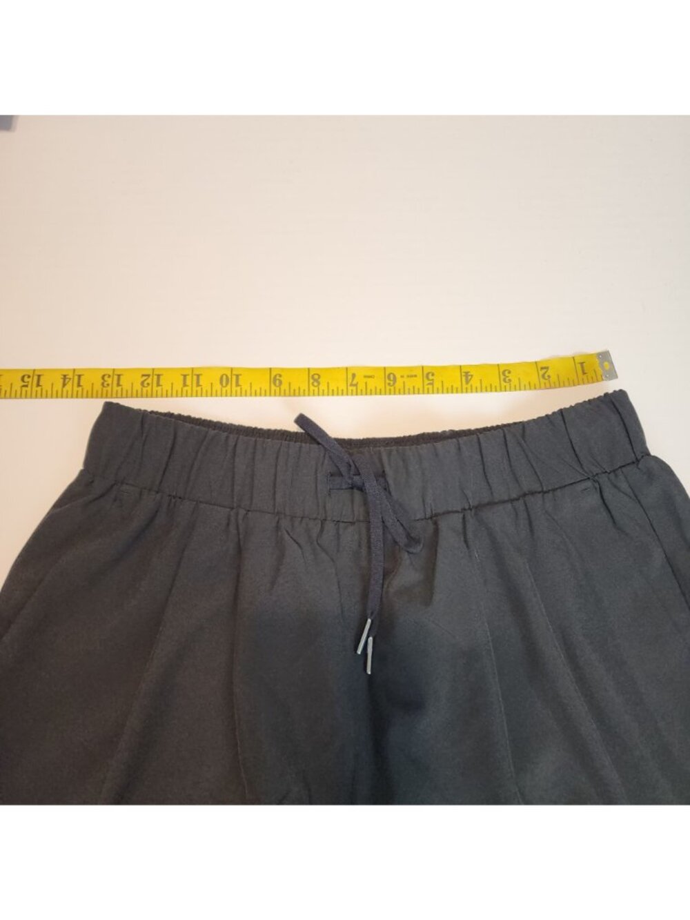 Halara shorts mid rise elastic waistband black size small 3" inseam - Picture 7 of 8